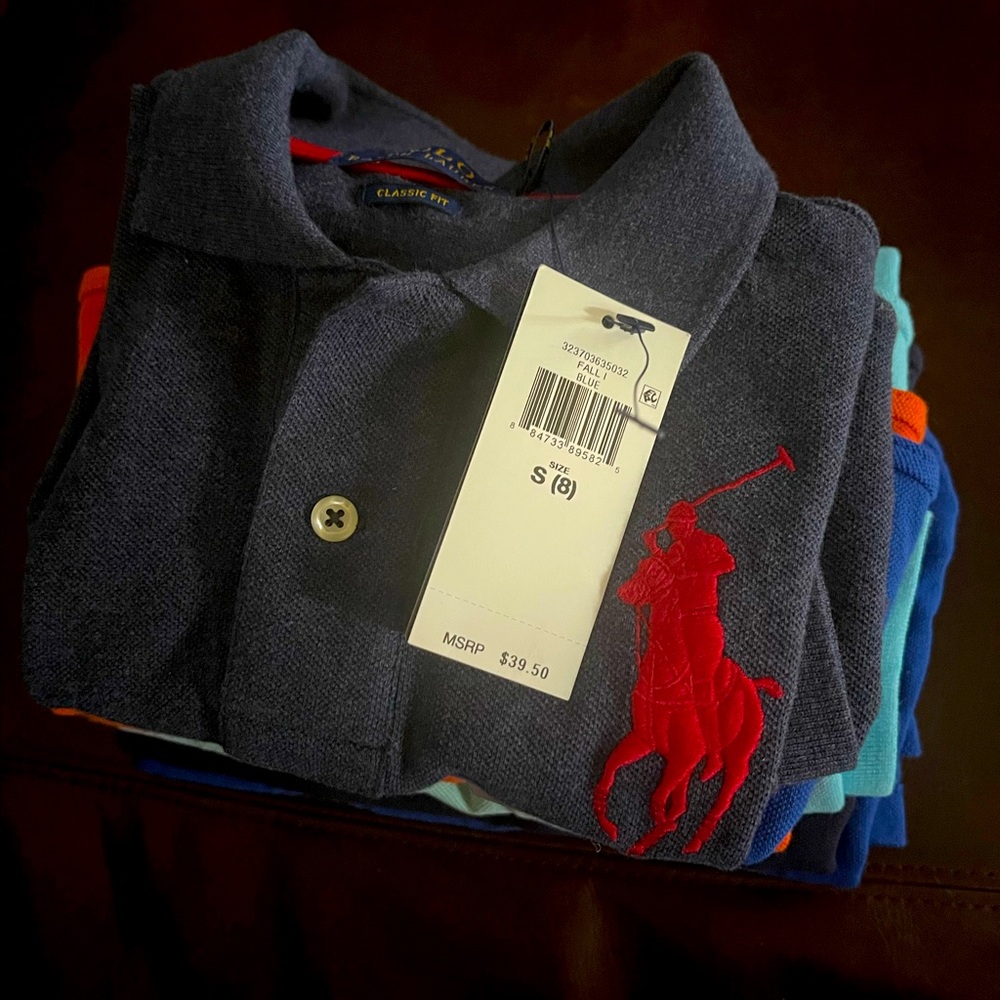 Brand new and gently used Polo boys lot size 7-12